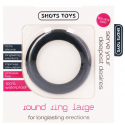 Shots Toys Cockring en silicone Round Ring 36mm
